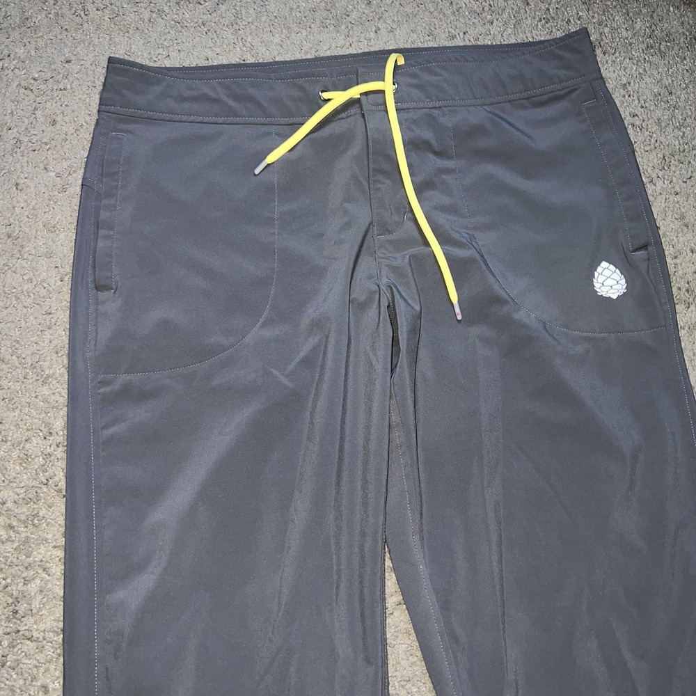 Stio Womens CFS Board Pants Magnet Gray 14R Gorpcore Rafting Outdoor Stretch UPF